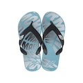 Chinelo Mormaii Tropical Ii - Infantil AZUL ESC/PRETO