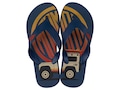 Chinelo Mormaii Tropical Ii - Infantil AZUL/LARANJA