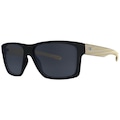 Óculos de Sol Unissex HB Freak M /Wood PRETO