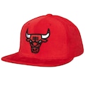Boné Aba Reta Mitchell & Ness NBA All Directions Chicago Bulls - Snapback - Adulto VERMELHO