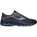 Tênis Mizuno Wave Way 4 - Masculino PRETO/AZUL