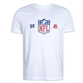 Camiseta New Era Nfl Logo - Masculina BRANCO