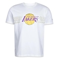 Camiseta New Era Los Angeles Lakers Cultural Remixes - Masculina OFF WHITE