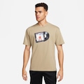 Camiseta Nike Max90 - Masculina LARANJA CLA/PRETO
