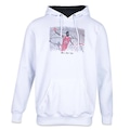 Blusão de Moletom com Capuz New Era Canguru Freelines - Masculino BRANCO