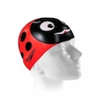 Touca de Natação Speedo Joaninha Cap - Infantil PRETO/VERMELHO