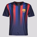 Camisa Barcelona Braziline Stamina - Infantil AZUL ESCURO