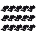 Kit Meia Sapatilha Puma Esportiva - 15 Pares - Feminino PRETO
