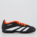 Chuteira Society adidas Predator 24 Club Low - Infantil PRETO
