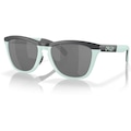 Óculos de Sol Unissex Oakley Frogskins Range Matte Carbon Cinza Cla/Azul Cla