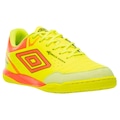 Chuteira Futsal Umbro X-Comfort - Adulto AMARELO/VERMELHO