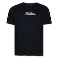 Camiseta New Era Las Vegas Raiders Core Name - Masculina PRETO