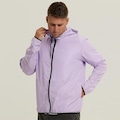 Jaqueta Corta Vento com Capuz Wss Brasil Basic - Masculina LILAS