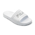 Chinelo Fila Sleek Slide - Feminino BRANCO/CINZA CLARO