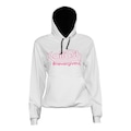 Blusão de Moletom Mid Hoddie - Feminino BRANCO