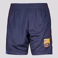 Bermuda do Barcelona Braziline Period - Infantil AZUL ESCURO