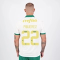 Camisa 2 do Palmeiras 2024 22 Piquerez Puma - Masculina BRANCO