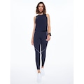 Camiseta Regata Cropped Bodyforsure Step - Feminina MARINHO/CINZA/AMAREL