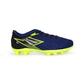 Chuteira de Campo Penalty Líder Kids Y-4 - Infantil AZUL ESC/VERDE