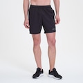 Bermuda New Balance Tenacity Logo 7" - Masculina PRETO