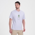 Camiseta New Balance Qt 550 Houseplant - Masculina LILAS