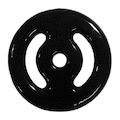 Anilha Emborrachada - 1kg PRETO