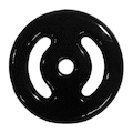 Anilha Emborrachada - 20kg PRETO