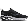 Tênis Mizuno Wave Frontier 15 - Masculino PRETO/BRANCO