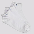 Kit Meias Lupo Walk Cano Curto - 12 Pares - Adulto BRANCO