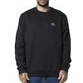 Blusão de Moletom RVCA Strange Times Raglan 290 WT24 - Masculino PRETO