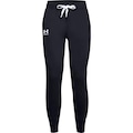 Calça Under Armour Rival Fleece - Feminina PRETO/BRANCO