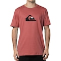 Camiseta Quiksilver Comp Logo Colors - Masculina VERMELHO