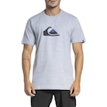 Camiseta Quiksilver Comp Logo - Masculina CINZA