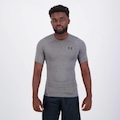 Camiseta de Compressão Under Armour Heatgear Comp - Masculina CINZA