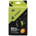 Bola de Tênis de Mesa Fort 2 Estrelas + Pack com 6 Bolas LARANJA