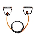 Elástico Extensor Vollo Nível Médio PRETO/LARANJA