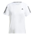 Camiseta adidas M/C Own The Run Base - Feminina BRANCO/PRETO