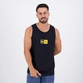 Camiseta Regata New Era Branded Core Logo Box Masculina PRETO