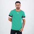 Camiseta Puma Teamrise - Masculina VERDE
