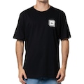 Camiseta Quiksilver Omni Square - Masculina PRETO