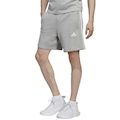 Bermuda adidas 3S Confy - Masculina CINZA/BRANCO