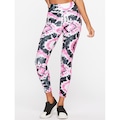 Calça Legging Estampada Cross Bodyforsure - Feminina PRETO