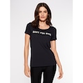 Camiseta Bodyforsure Logo Essentials - Feminina PRETO
