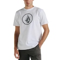 Camiseta Volcom Circle Stone - Masculina BRANCO