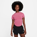 Camiseta Nike Run Division - Feminina PRETO/VERMELHO