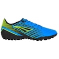 Chuteira Society Penalty Garra Y-2.0 - Adulto AZUL/AMARELO