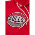 Blusão De Moletom Com Capuz NBA Fechado - Infantil VERMELHO