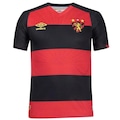 Camisa do Sport Recife Listrada 2022 Umbro - Masculina VERMELHO/PRETO