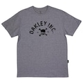 Camiseta Oakley Skull Inc Edição Limitada - Masculina CINZA