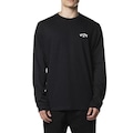 Camiseta Billabong Manga Longa Small Arch - Masculina PRETO